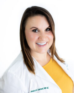 Photo Jessica Cantwell, FNP. Provider at "The Spring" Knoxville Medical Spa.